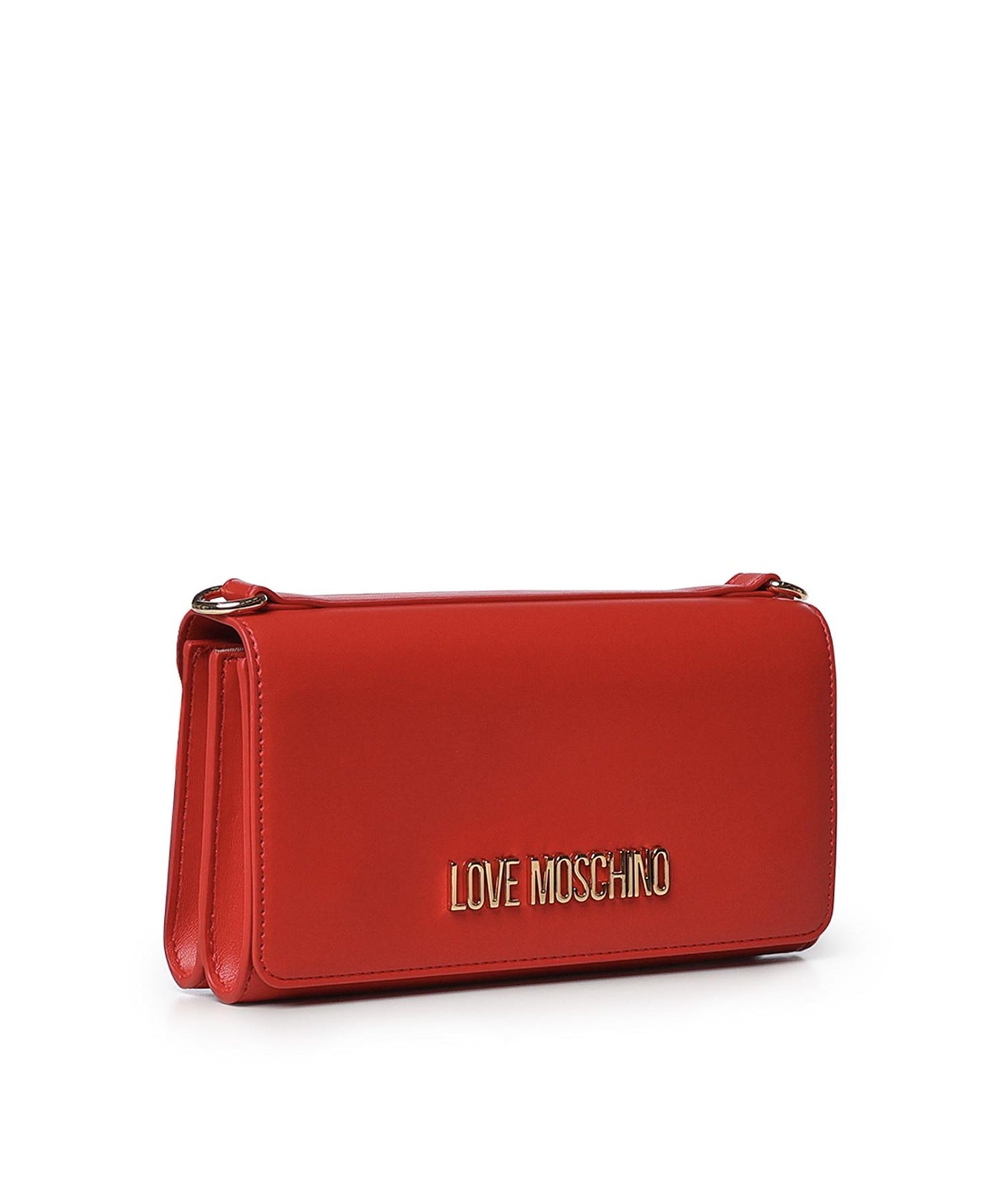 Borsa a tracolla con logo JC4170PP1OLX0 500 LOVE MOSCHINO 