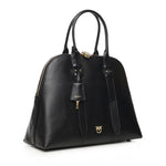 Borsa bowling a mano Escape Bag maxi in pelle<BR/> 105172 A0QOZ99V PINKO 