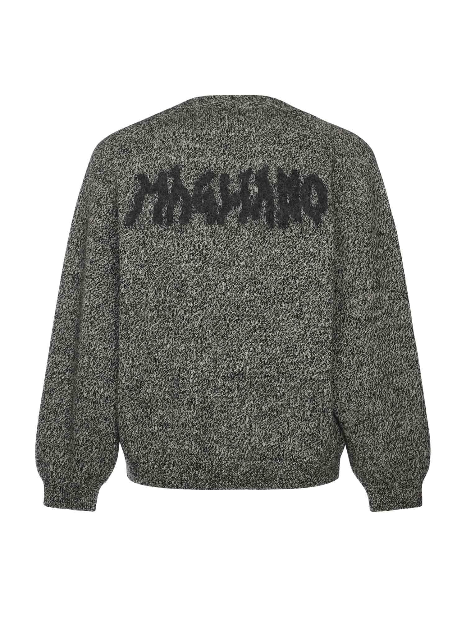 Cardigan con logo MGFW25CA01073 3330 MAGLIANO 