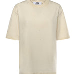T-shirt Star in cotone con cristalli GUP01873 P00242111616 GOLDEN GOOSE 