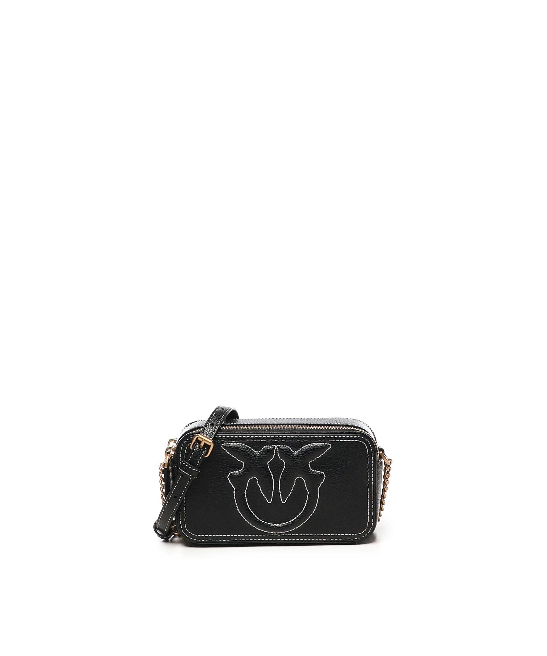 Mini Borsa a tracolla con logo 103799 A1LFZ99Q PINKO 