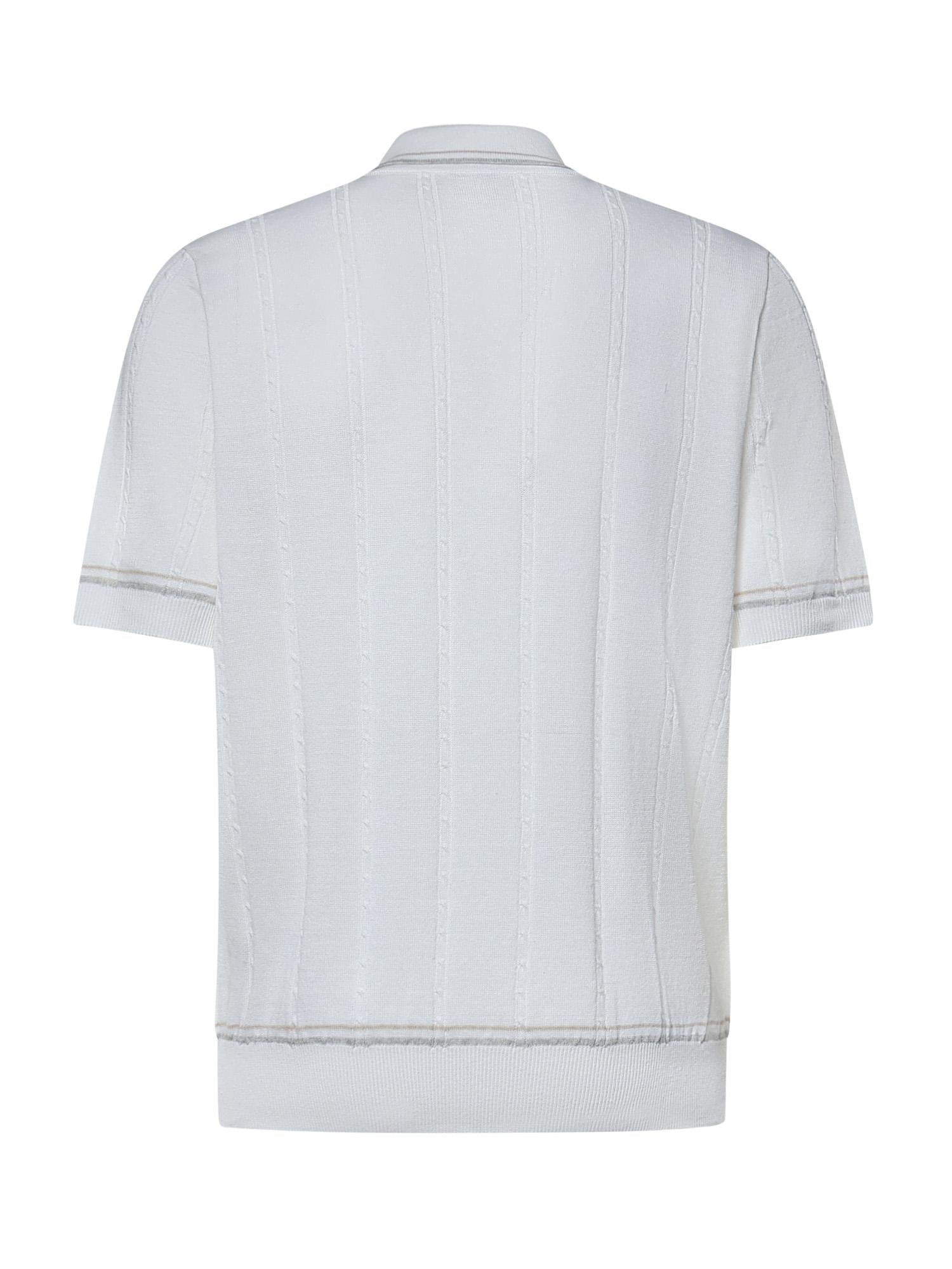 Polo in lino e cotone M76MAGM42MAG0M018 011302 ELEVENTY 
