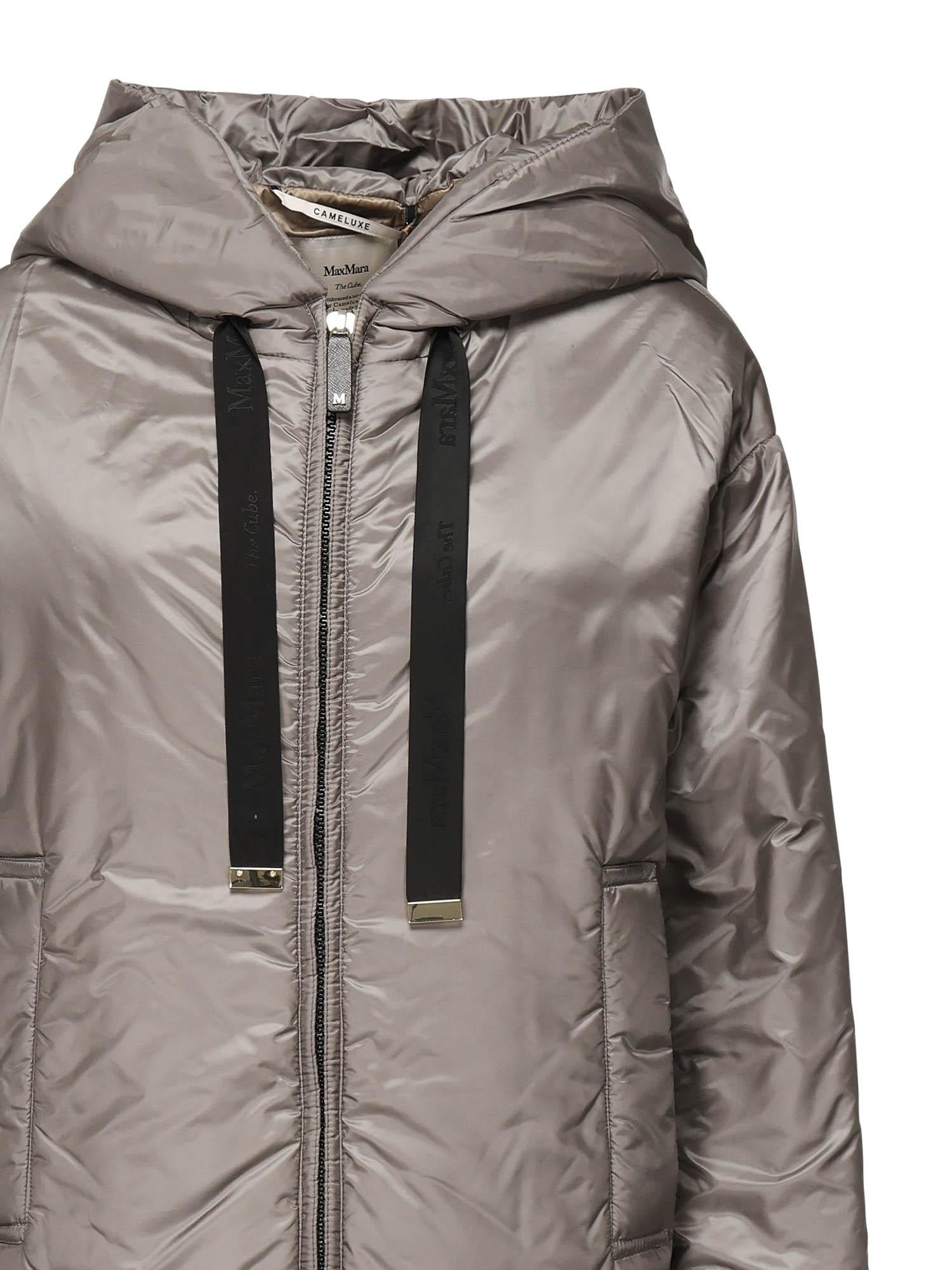 Giacca imbottita in tela antigoccia 2529486104600 024 MAX MARA THE CUBE 