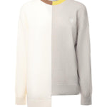 Maglia asimmetrica in lana S540Y14KGN 142 LOEWE 