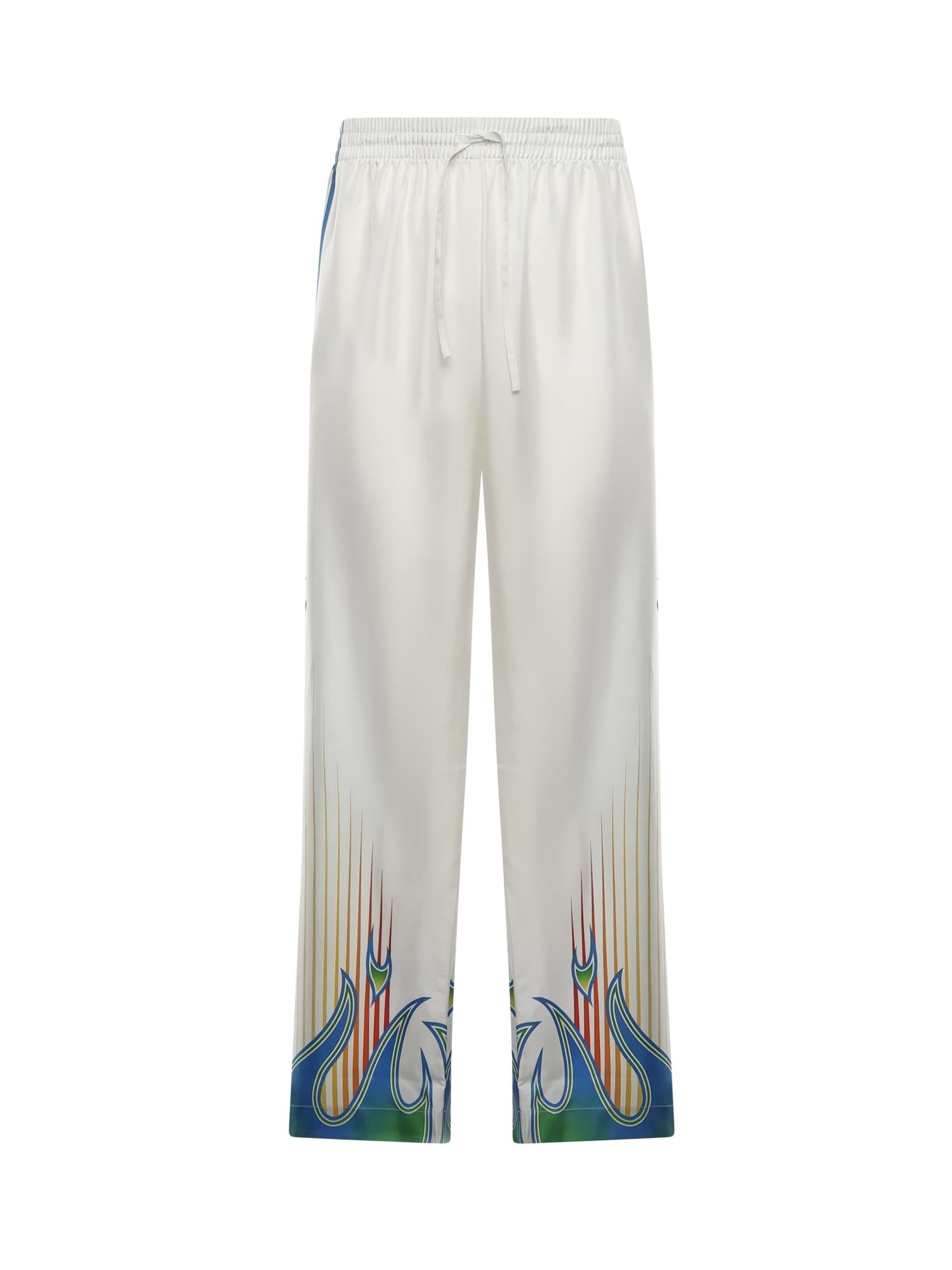 Pantalone in seta MAW25TR060 01 CASABLANCA 