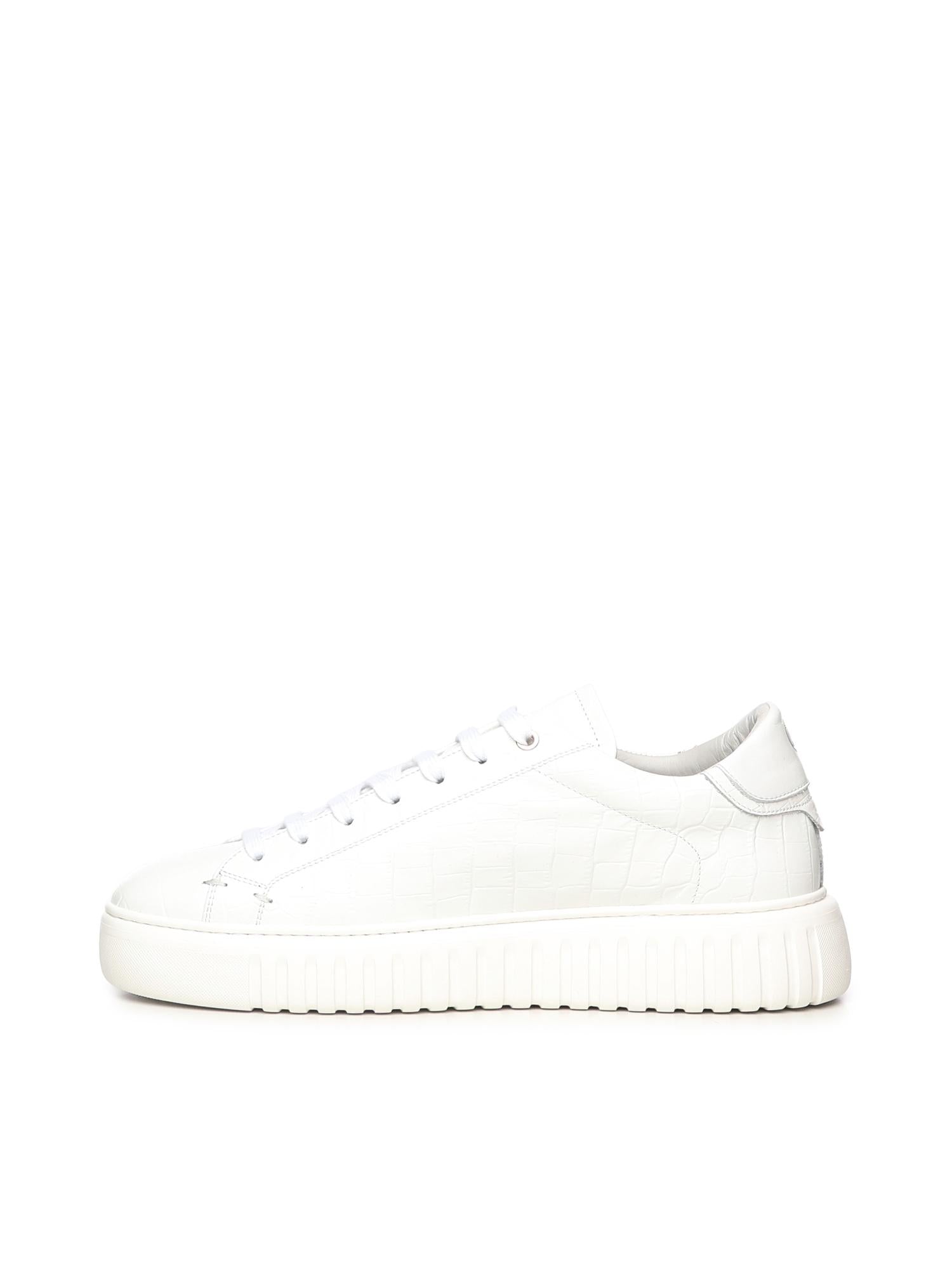 Sneakers Mars Crock in pelle MARS CROCKWHITE GIULIANO GALIANO 