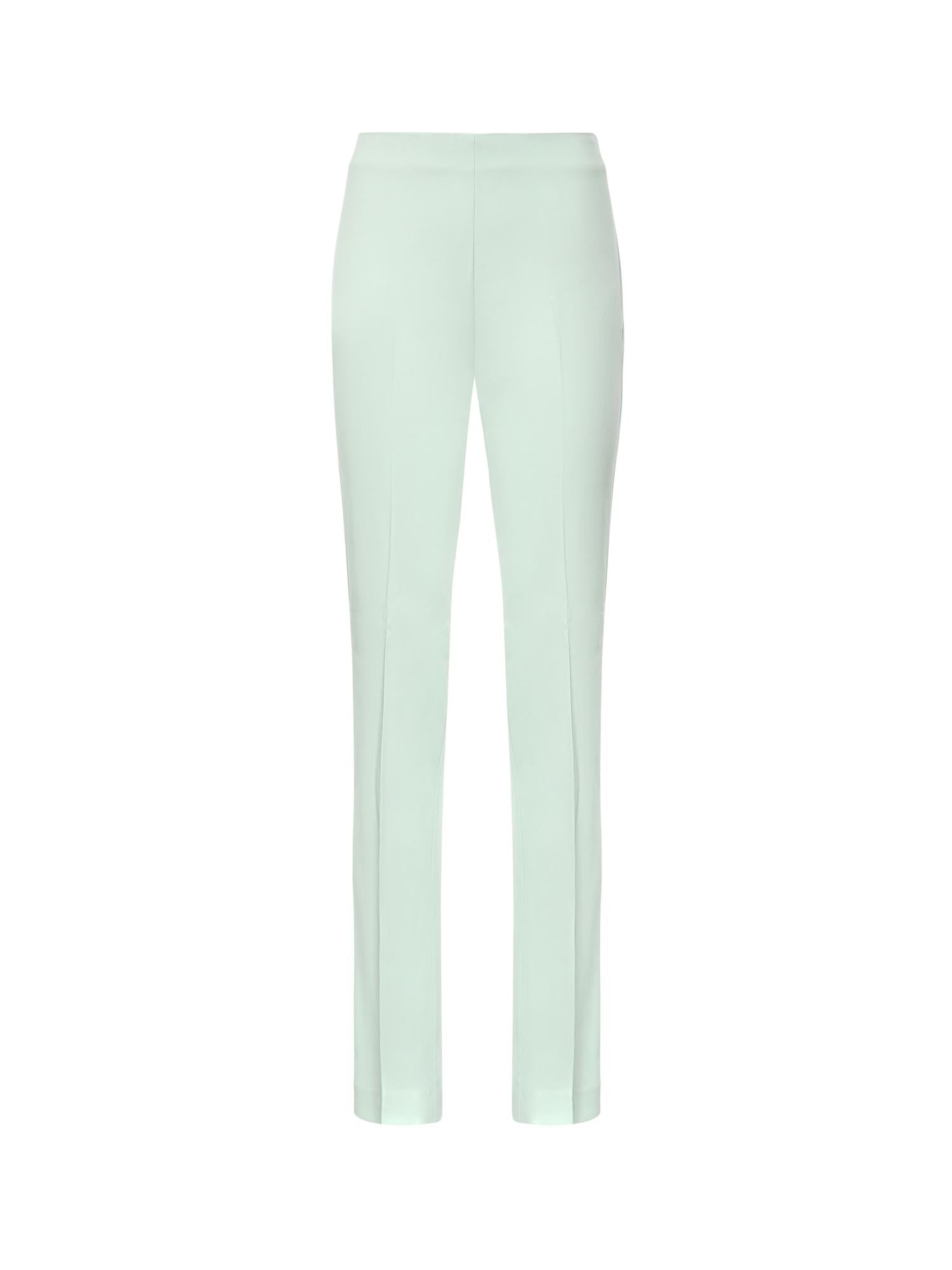 Pantaloni svasati con piega stirata 106445 A2Q2T14 PINKO 