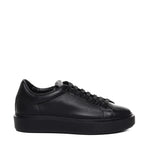 Sneakers Fire1 in pelle<BR/> FIRE 1 TOTALBLACK GIULIANO GALIANO 