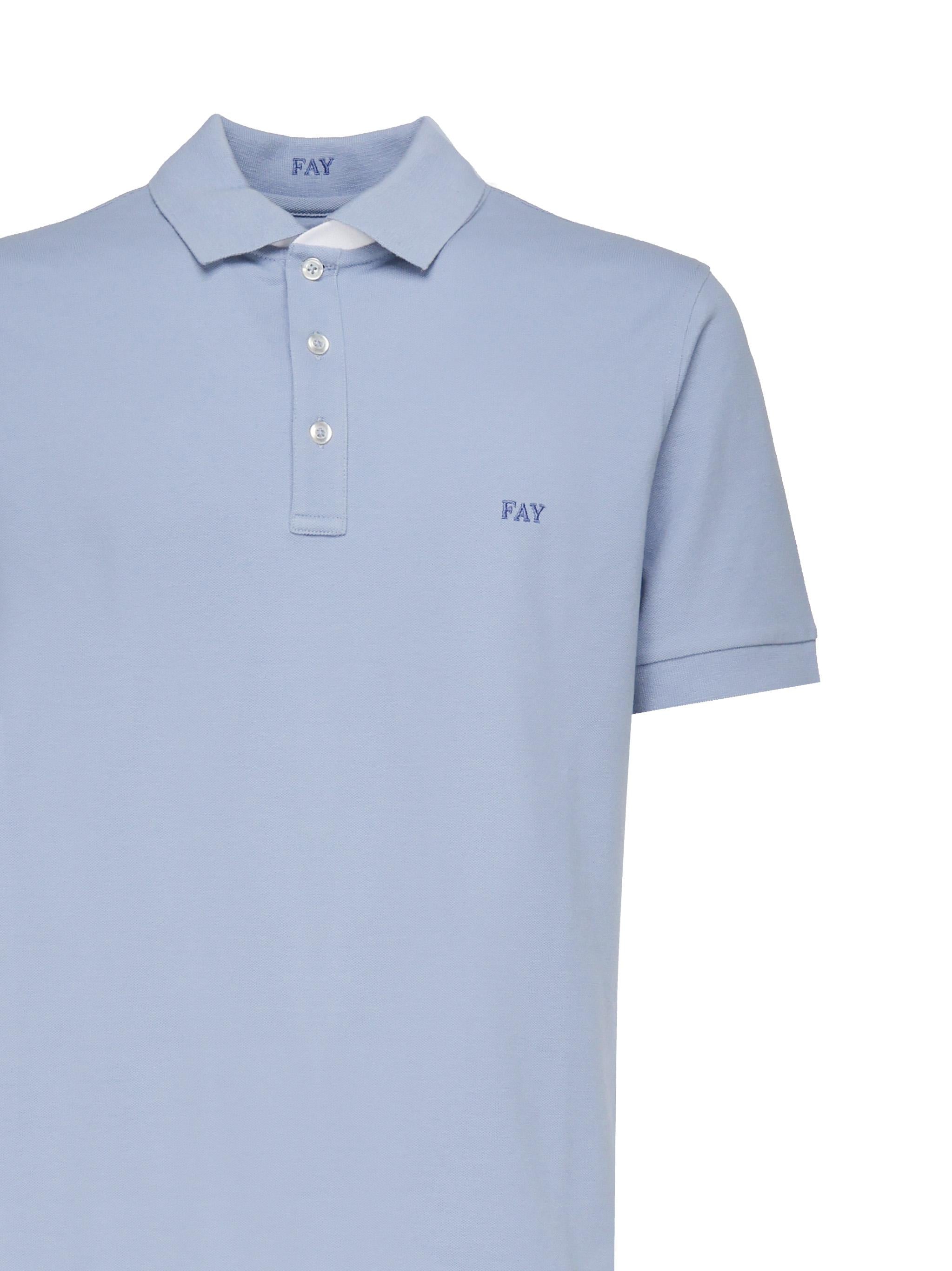 Polo con logo NPMB250135STDW U602 FAY 