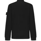Felpa con zip e logo<BR/> K2S156100068 S0A20V0029 STONE ISLAND 