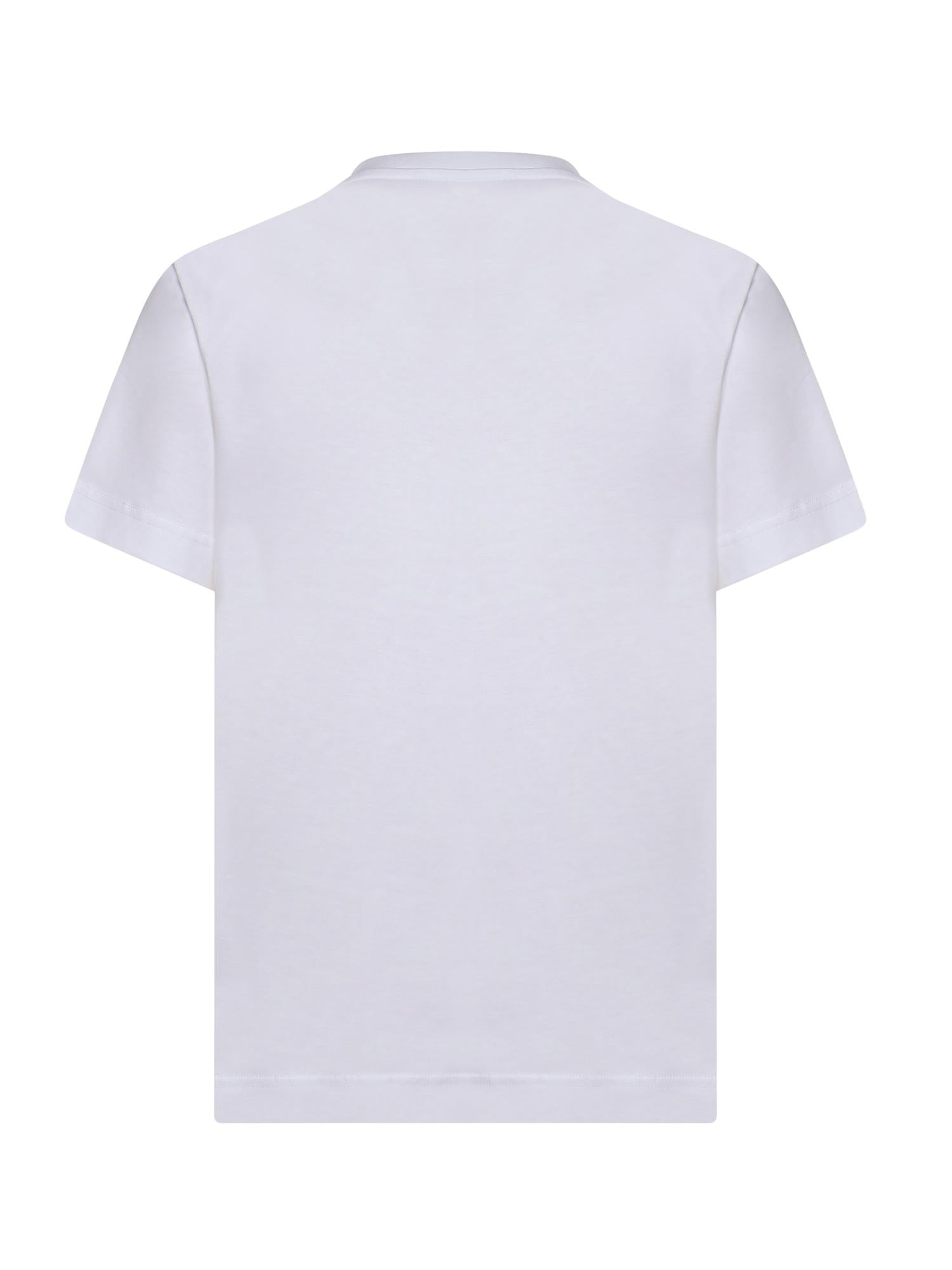 T-shirt in cotone con logo TSW00550AJ00029 100 JACQUEMUS 