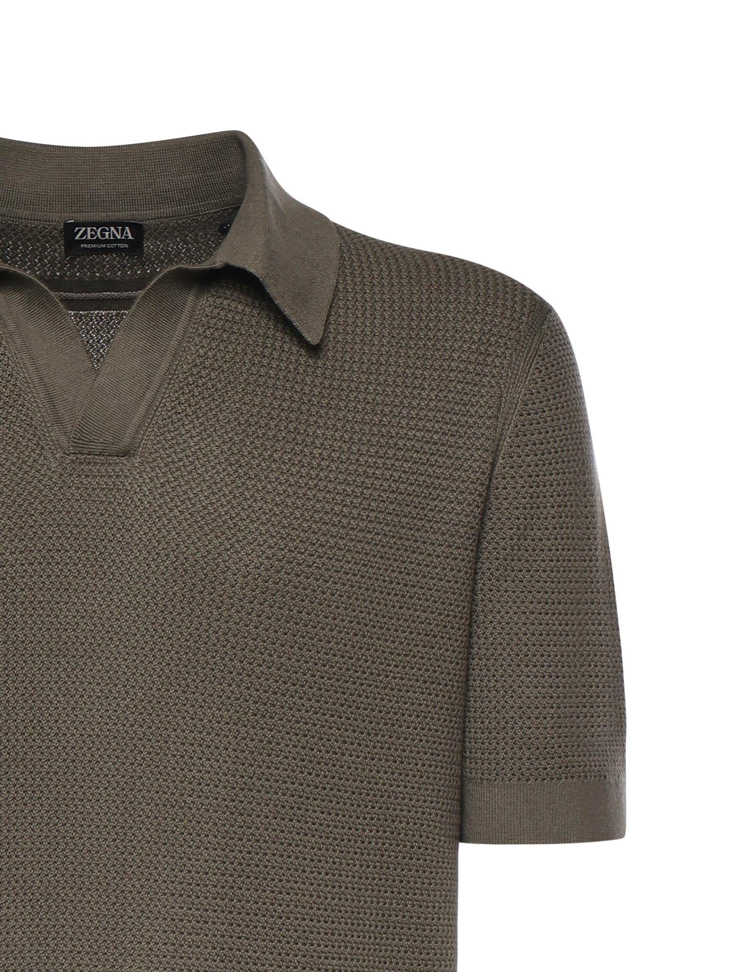 Polo in Premium Cotton UHC26A3 C31252 ZEGNA 