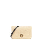 Pochette a tracolla Love Bag Click Soft Horizontal Mini in rafia 106023 A391C24Q PINKO 