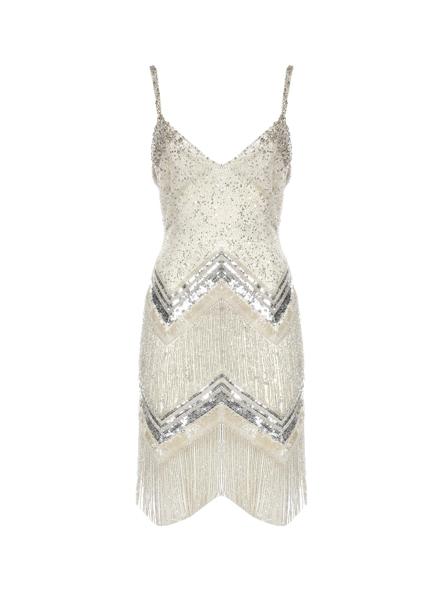 Miniabito Nora con paillettes e cristalli GLSS26DR12  GALIA LAHAV 