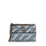 Mini bag Kensington in denim 8885588669 DENIM/DENIM KURT GEIGER 