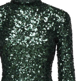 Abito corto con paillettes 105544 A2Q4V88 PINKO 