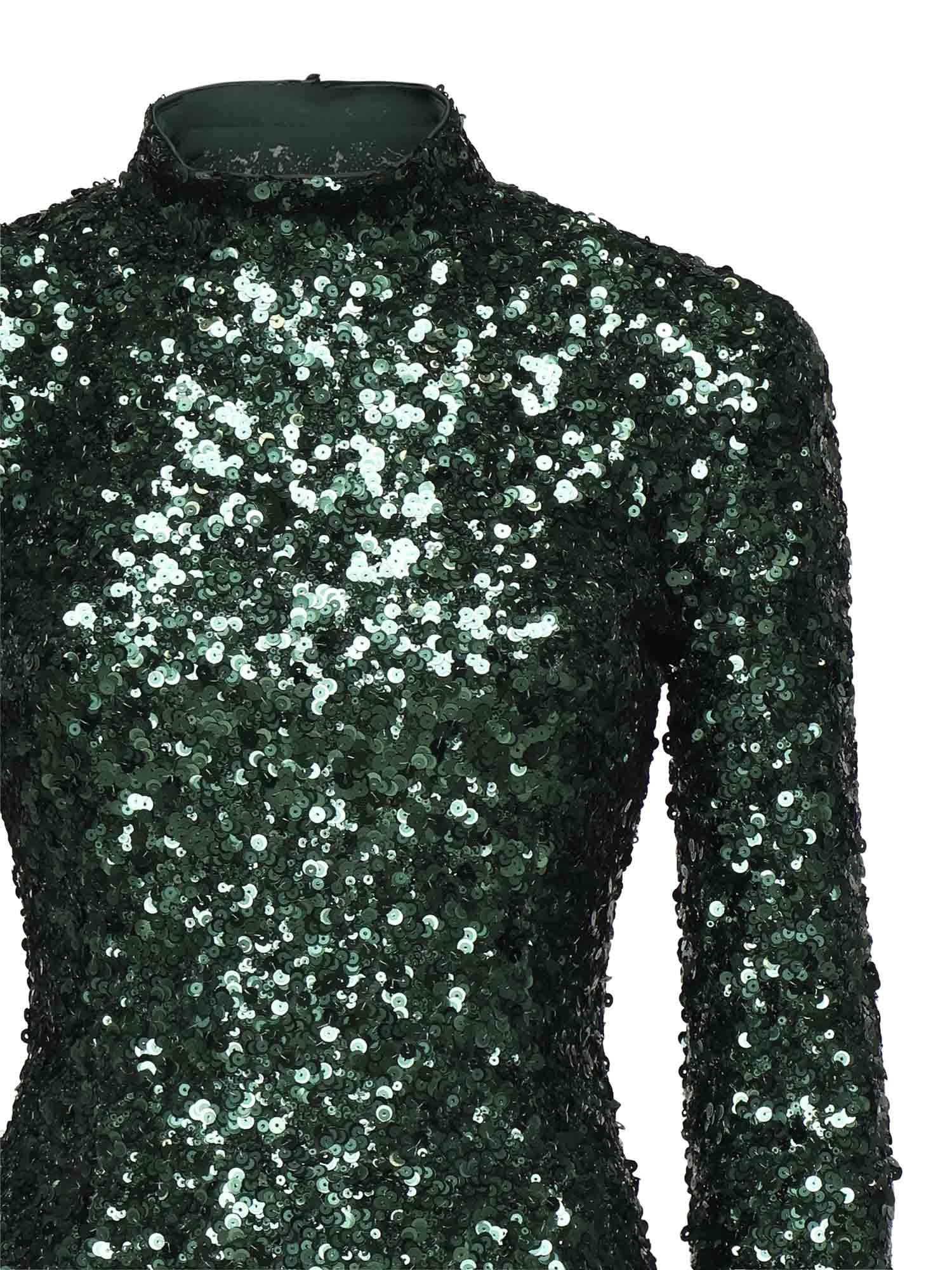 Abito corto con paillettes 105544 A2Q4V88 PINKO 