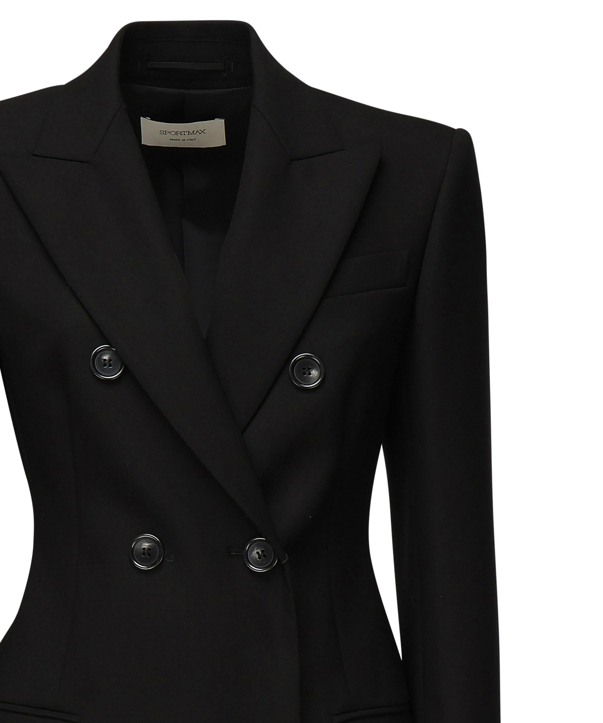 Blazer doppiopetto in lana stretch 2512041021600 003 SPORTMAX 