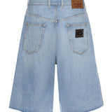 Bermuda in denim di cotone GP1T2D G8NU7S9001 DOLCE & GABBANA 