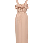 Abito lungo in misto seta CH26SRO16106 6H7 CHLOÉ 