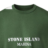 T-shirt con stampa Stone Island Marina in cotone L1S152100017 S0X16V005I STONE ISLAND 