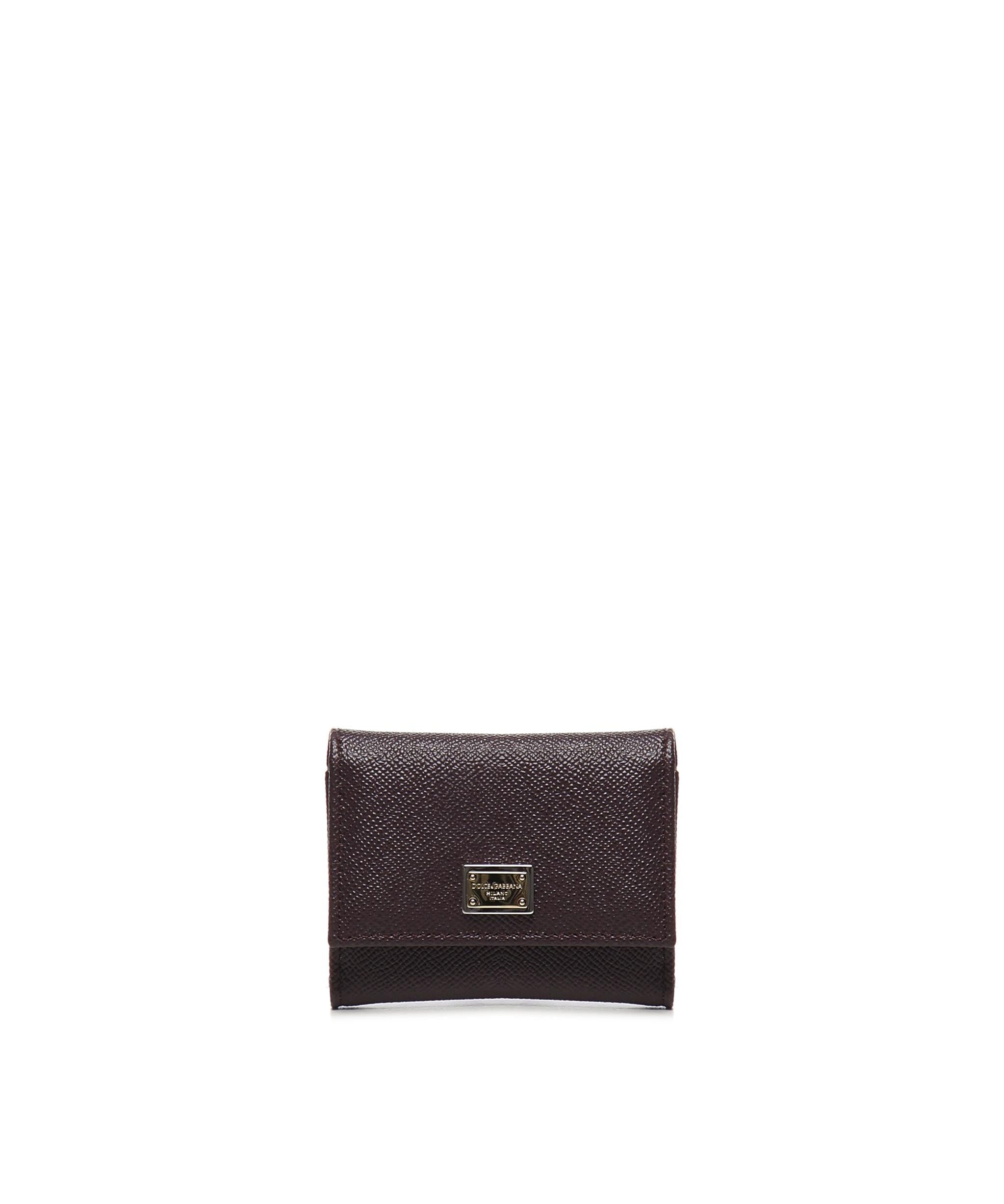 Portafoglio in pelle di vitello con logo BI0770 A10018M073 DOLCE & GABBANA 