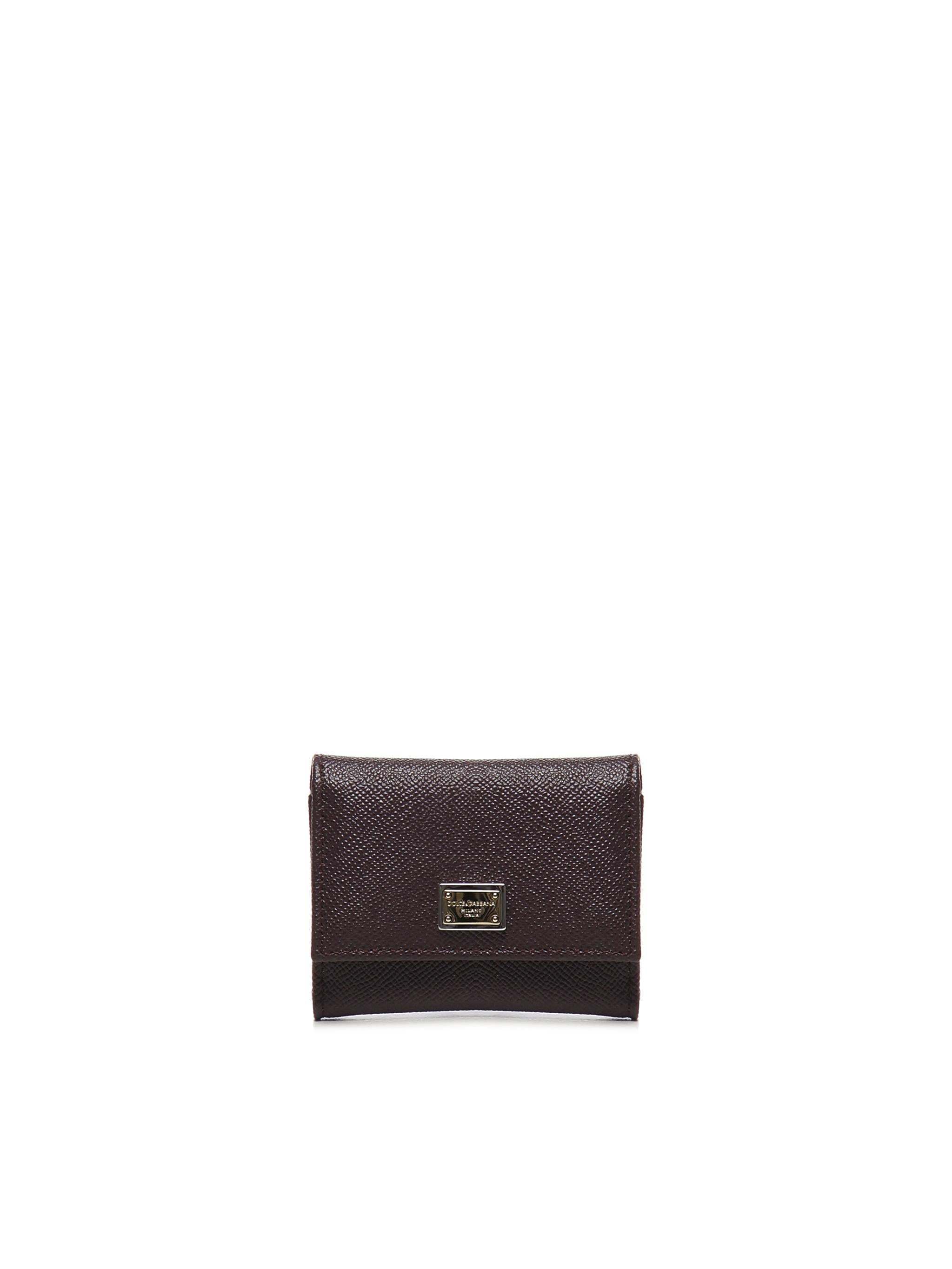 Portafoglio in pelle di vitello con logo BI0770 A10018M073 DOLCE & GABBANA 