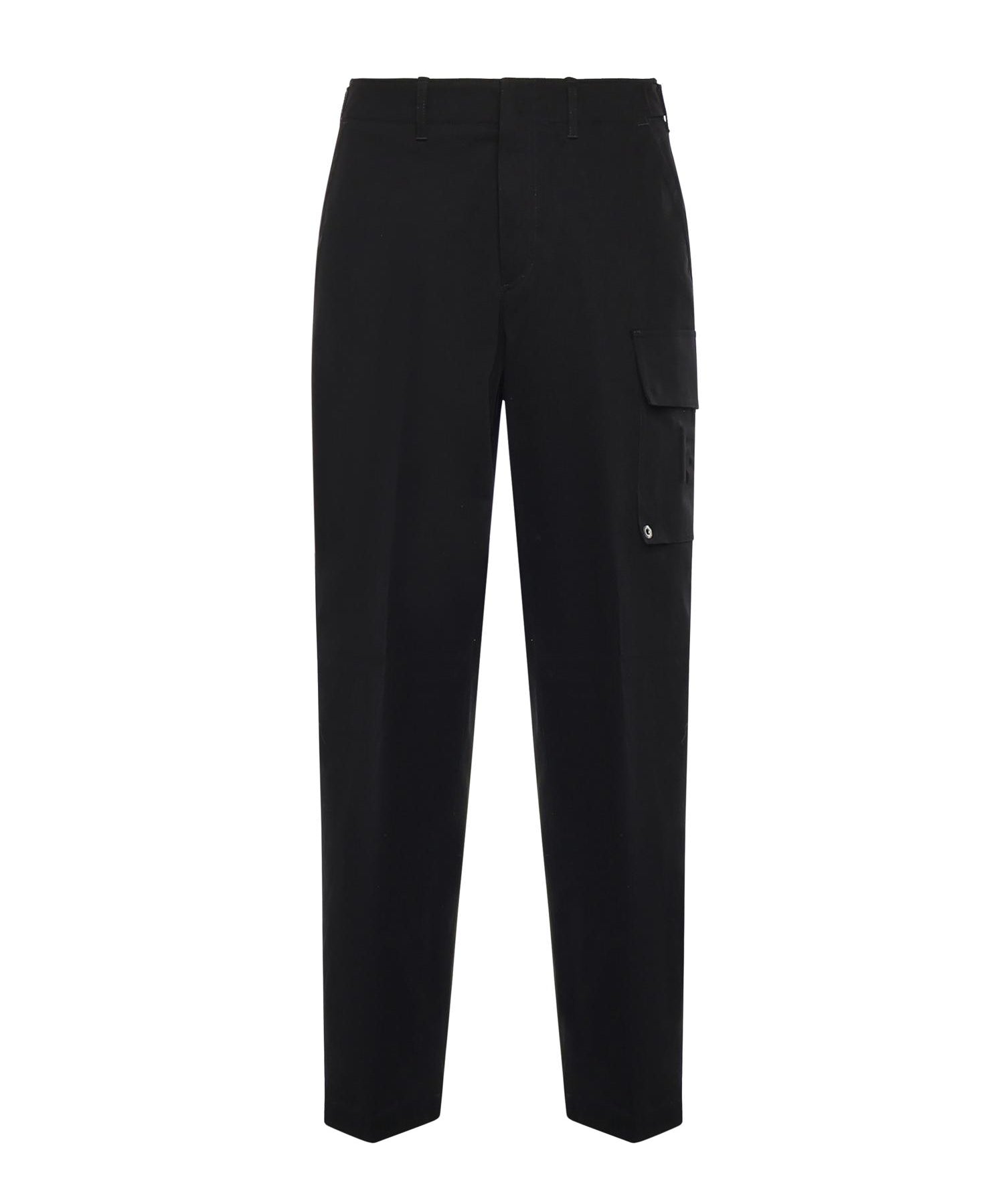 Pantaloni in gabardine di cotone FB1091 AQMVF0QA1 FENDI 
