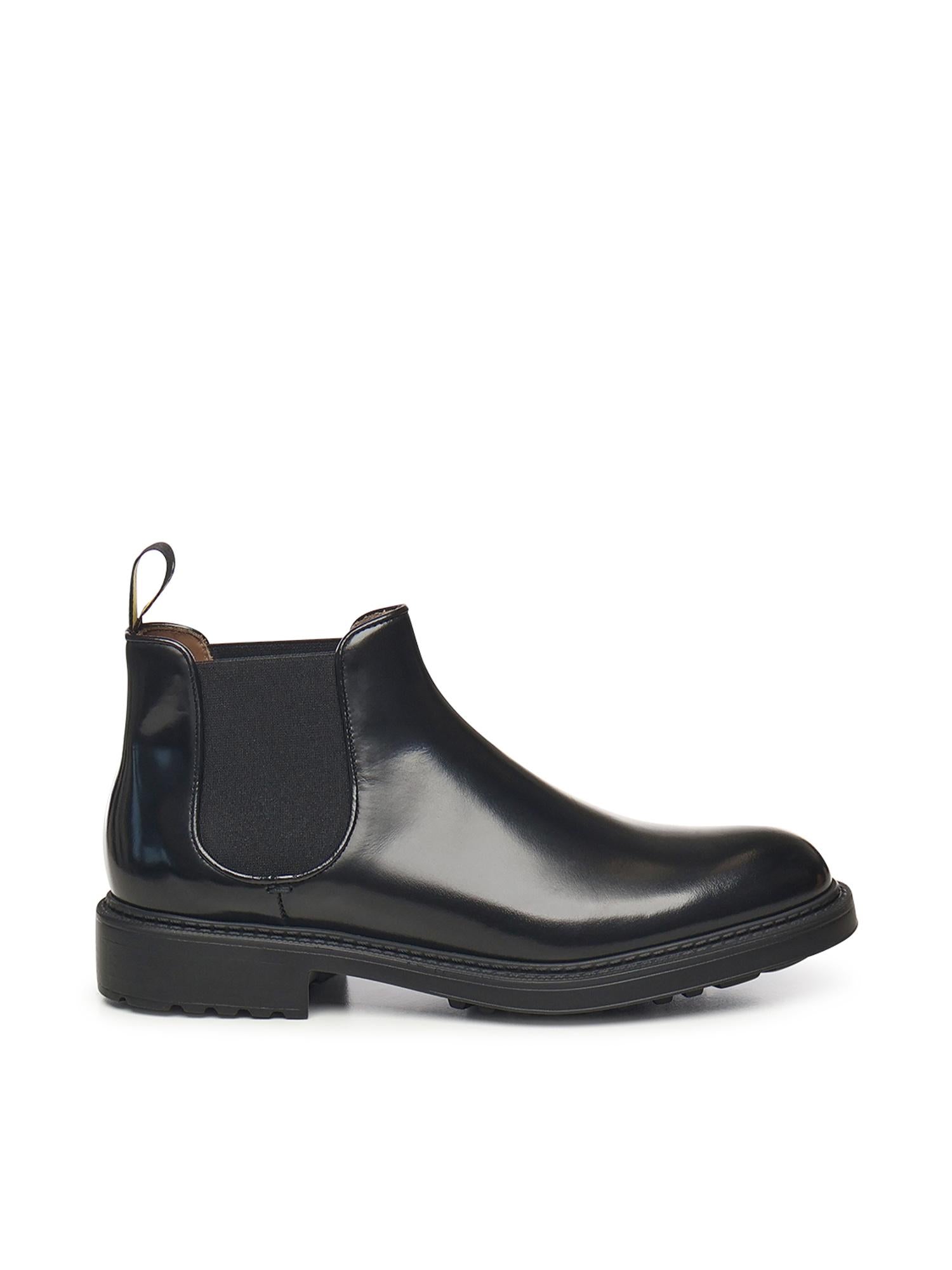 Stivaletto Chelsea in pelle DU1329HENRUF007 NN00 DOUCAL'S 