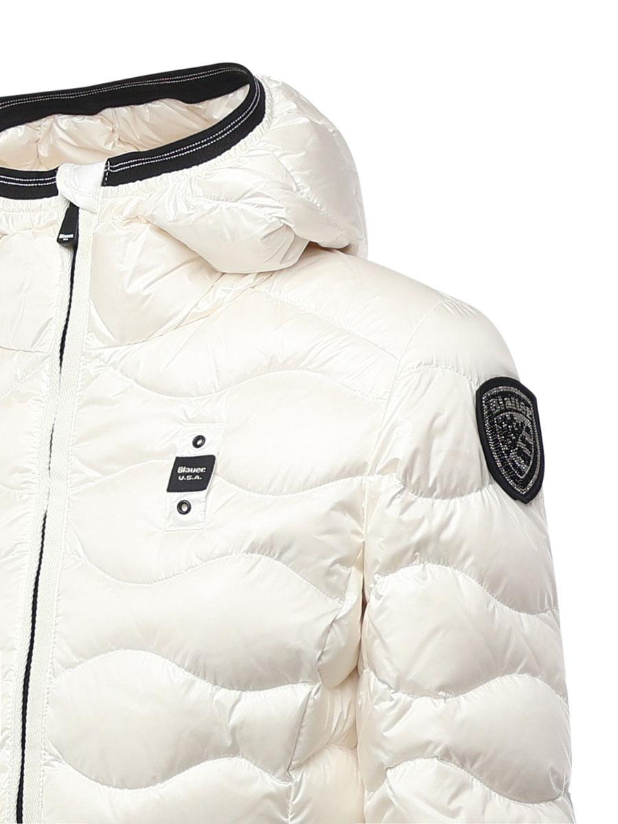 Piumino ad onde Camelia<BR/> 24WBLDC03047 006047100BI BLAUER 