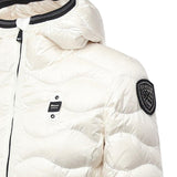 Piumino ad onde Camelia<BR/> 24WBLDC03047 006047100BI BLAUER 