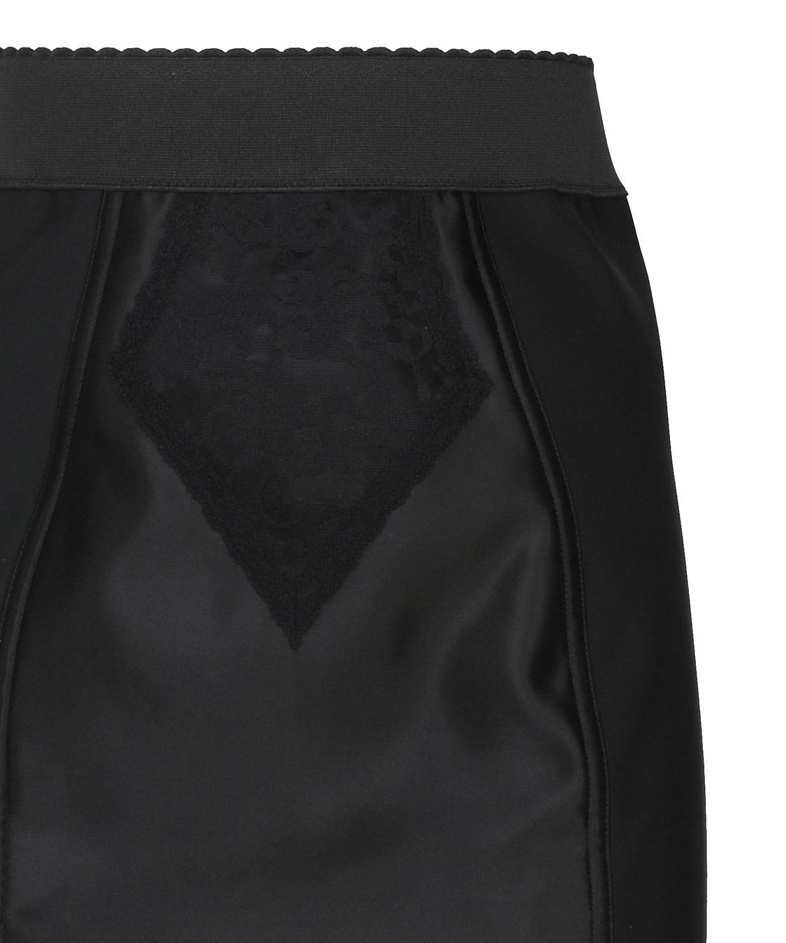 Gonna corsetteria in marquisette e raso F4BKDT GDCLSN0000 DOLCE & GABBANA 