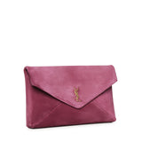 Clutch Cassandre in suede 851590 1U80W6979 SAINT LAURENT 