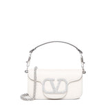 Borsa a spalla Locò con logo gioiello 8W2B0K53 KNT7NX VALENTINO GARAVANI 