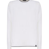 Maglioncino in cotone con collo tondo NMMC1482350 VTN2091 FAY 