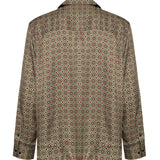 Camicia con stampa in viscosa KSH233VI032 KK Drôle de Monsieur 