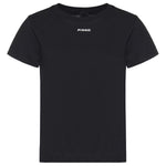 T-shirt con logo lettering<BR/> 100373 A34FZ99 PINKO 