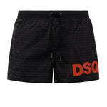 Boxer mare midi con logo D7B5C6600 015 DSQUARED2 
