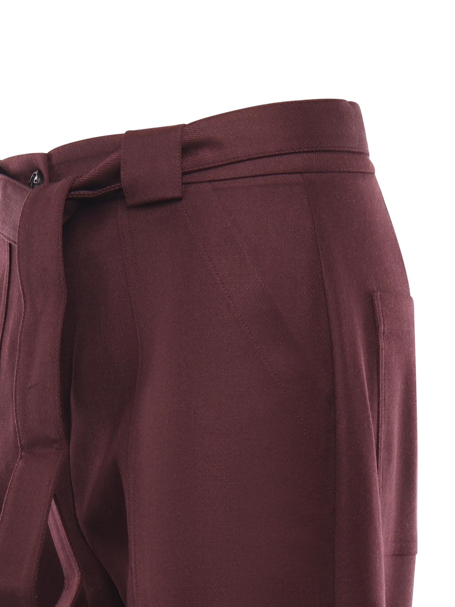 Pantaloni in flanella 104379 A306R57 PINKO 