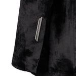Blazer monopetto in velluto DJ863 VS0040D999 DONDUP 