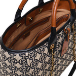 Borsa shopping Harriet 73BS8G201 HARRIETNATUR/MULTICOLOR V° 73 