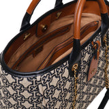 Borsa shopping Harriet 73BS8G201 HARRIETNATUR/MULTICOLOR V° 73 