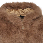 Pelliccia penny con cappuccio 73C19EX02 PENNYNATURALE V° 73 
