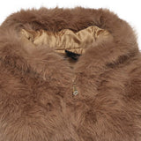Pelliccia penny con cappuccio 73C19EX02 PENNYNATURALE V° 73 