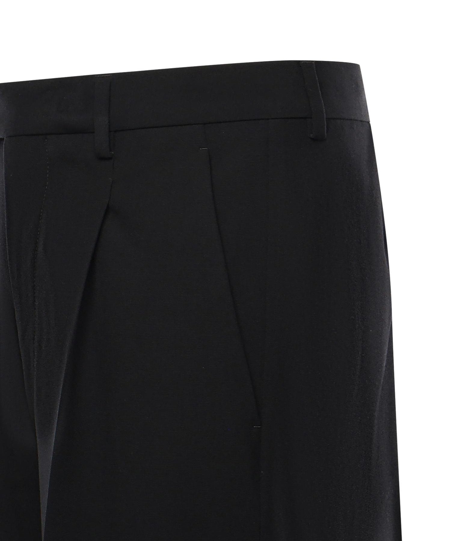 Pantaloni in lana con graffette SH0KA0067 M35436900 MM6 Maison Margiela 