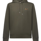 Felpa in cotone con logo<BR/> F45104 74 SUN 68 