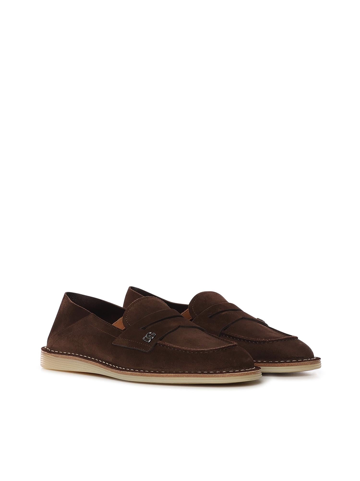 Mocassini New Florio in pelle A50739 AS70780081 DOLCE & GABBANA 