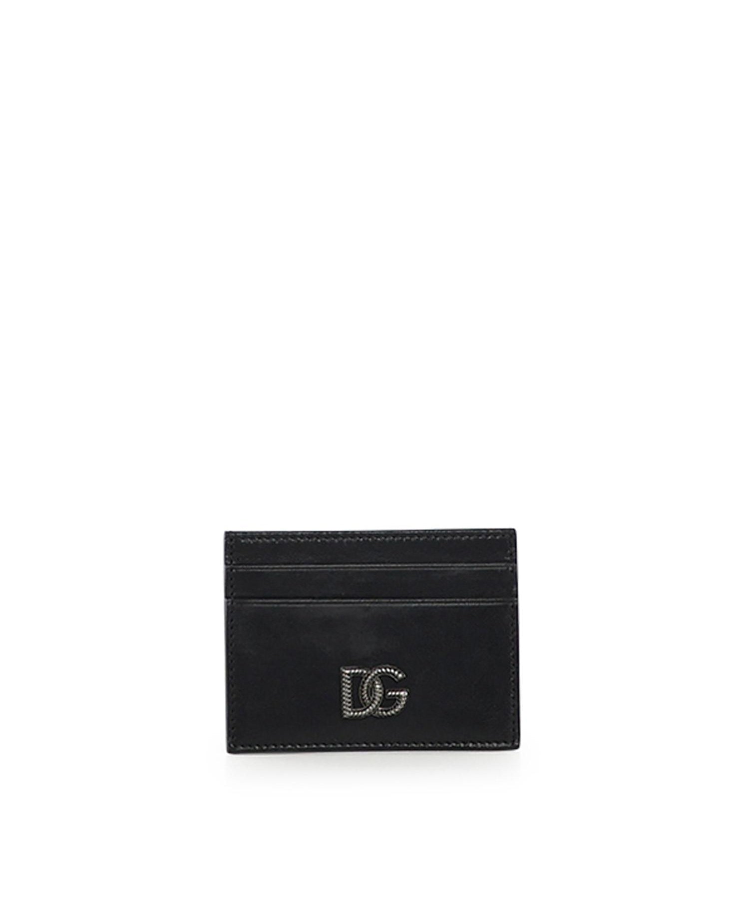 Portacarte in pelle di vitello con logo BP0330 AU99480999 DOLCE & GABBANA 