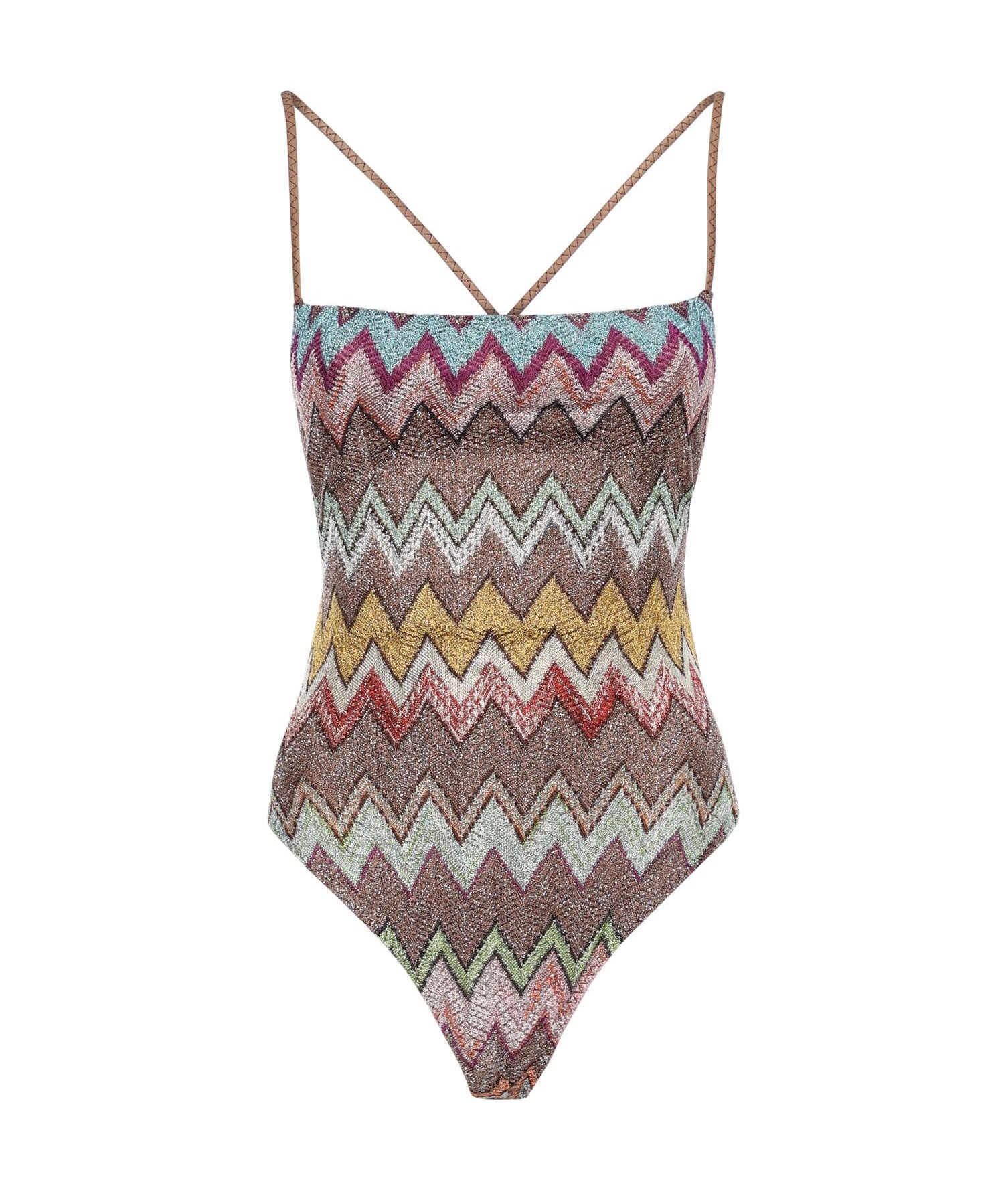 Costume intero in viscosa lamé MC25SP01 BR014KSM9YK MISSONI 
