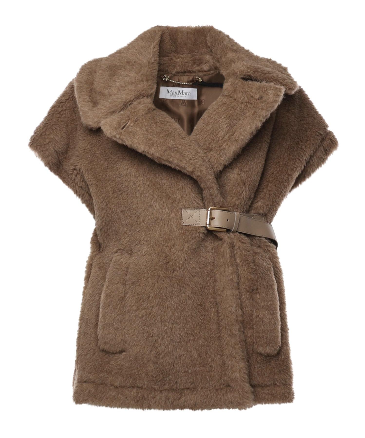 Cappa in Teddy di alpaca e cashmere 2524736162600 005 MAX MARA 